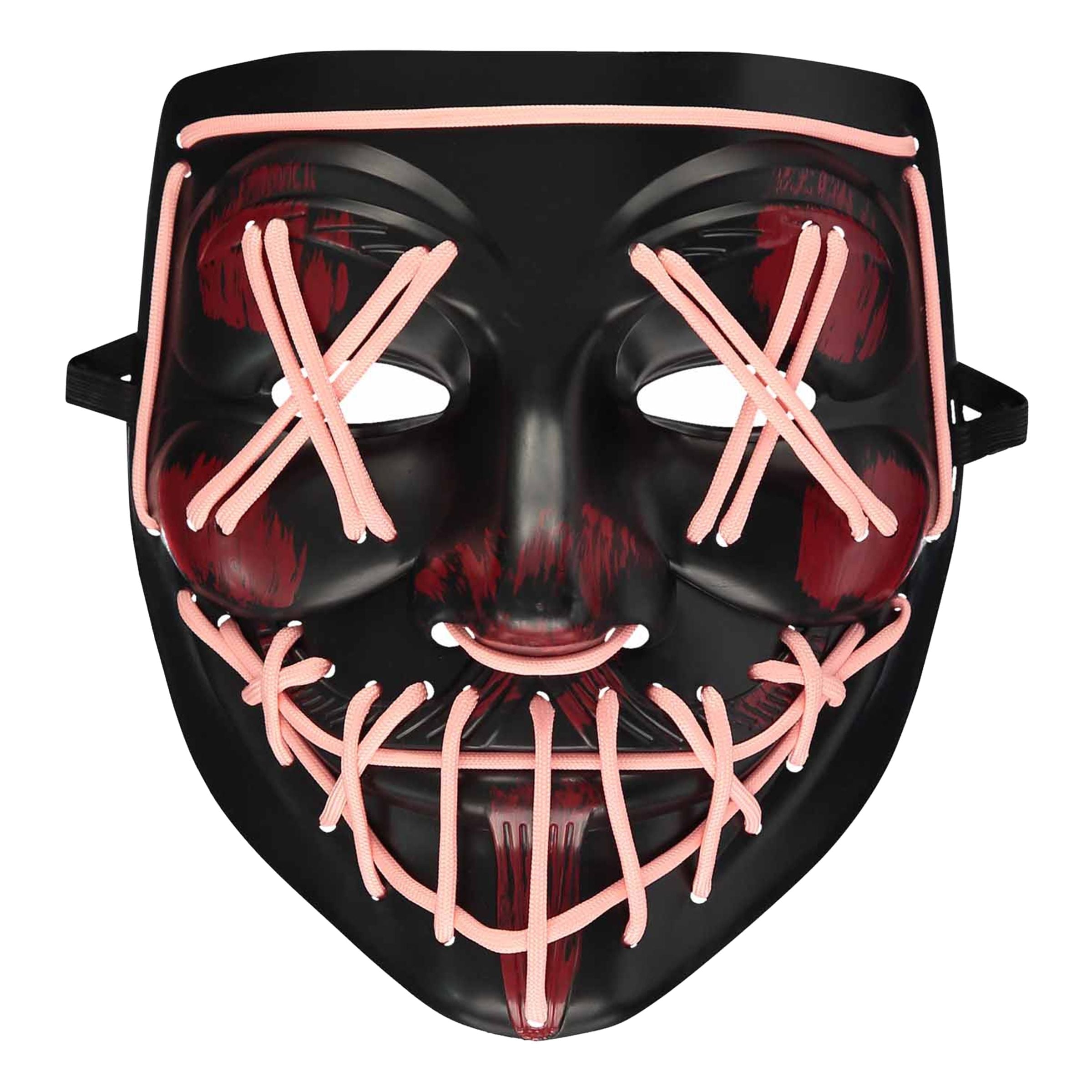 Bild föreställande produkten Blood Splatter Svart/Röd Mask – One size