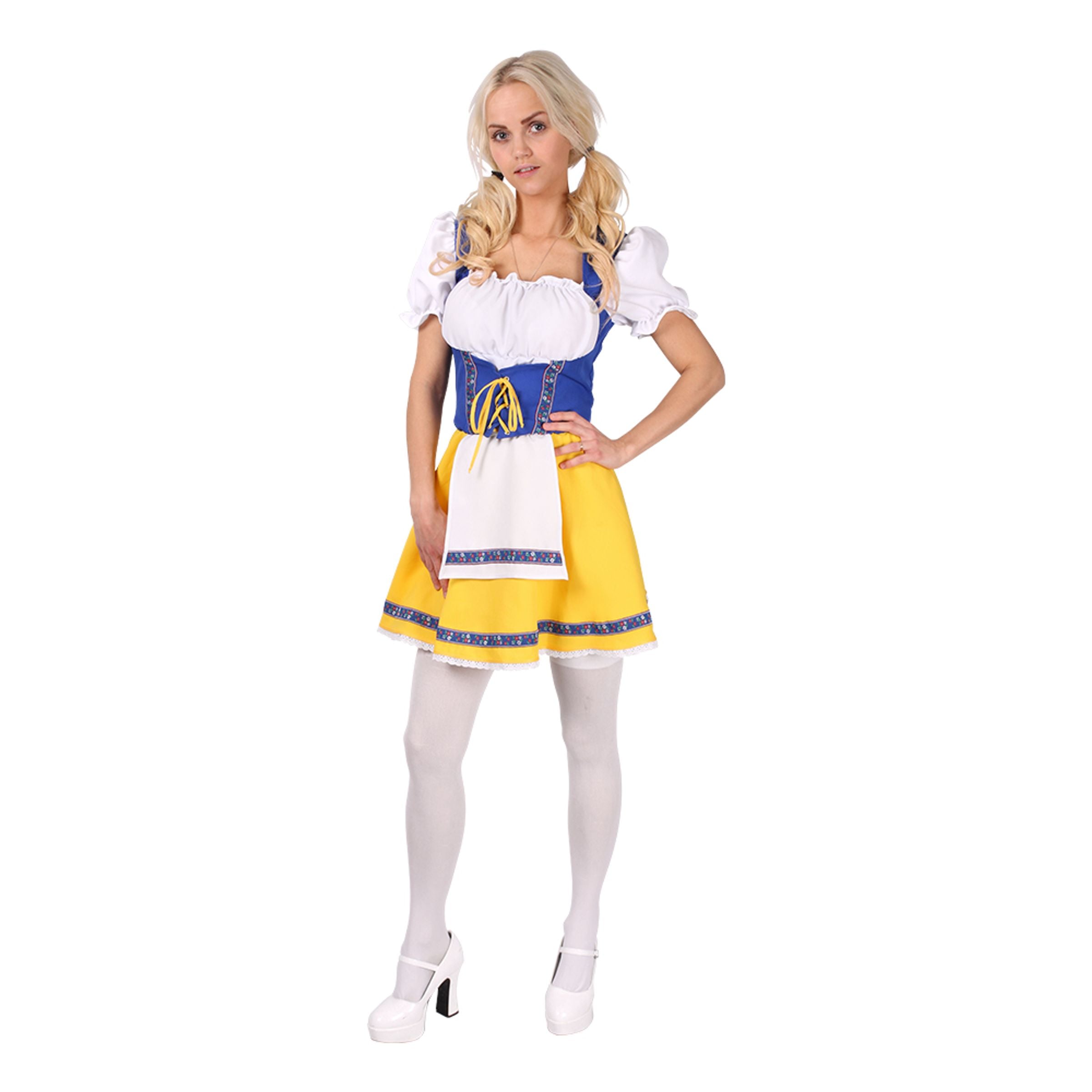 Bild föreställande produkten Sverigeflickan Maskeraddräkt – XXX-Large