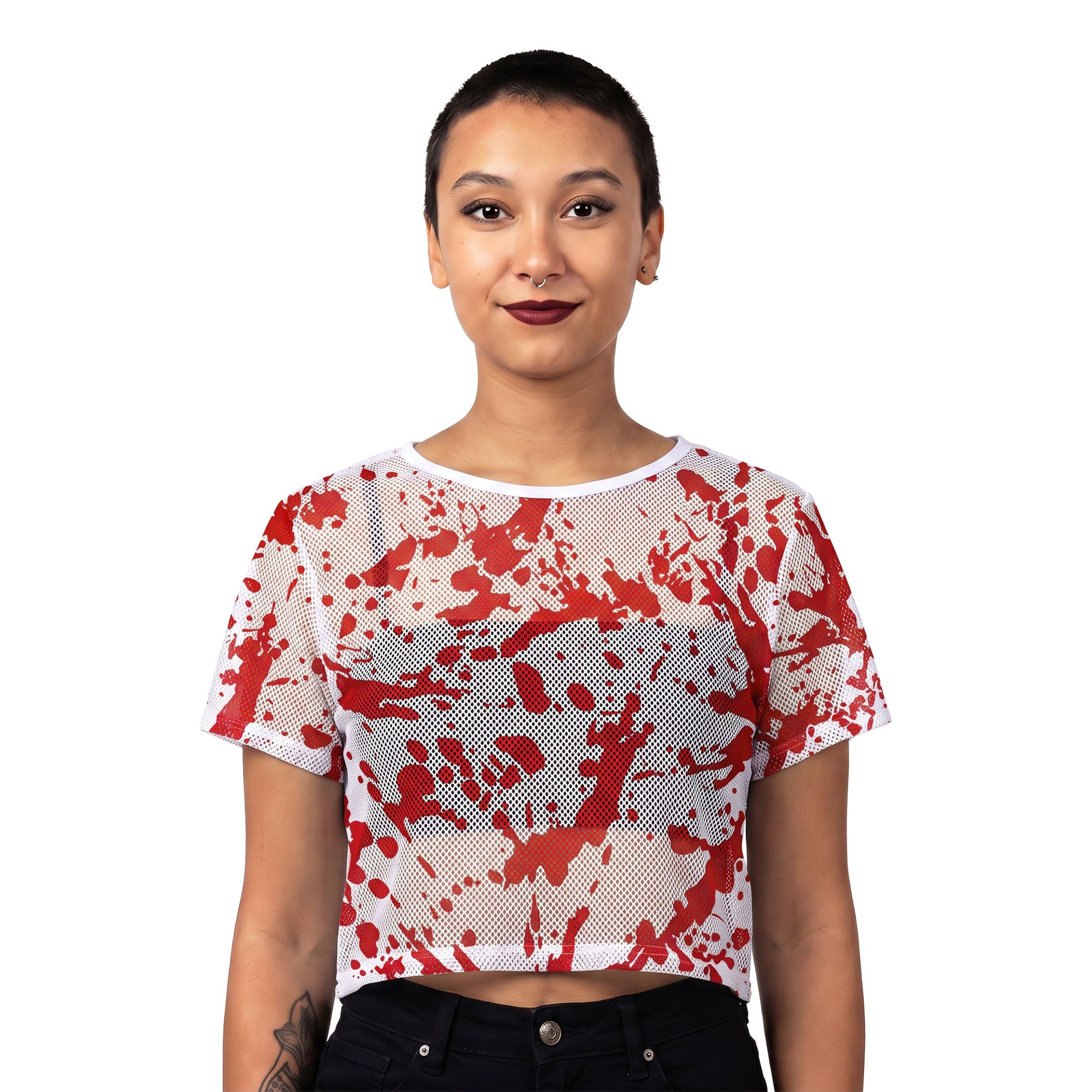 Bild föreställande produkten T-shirt i Mesh Blodig Dam – One size