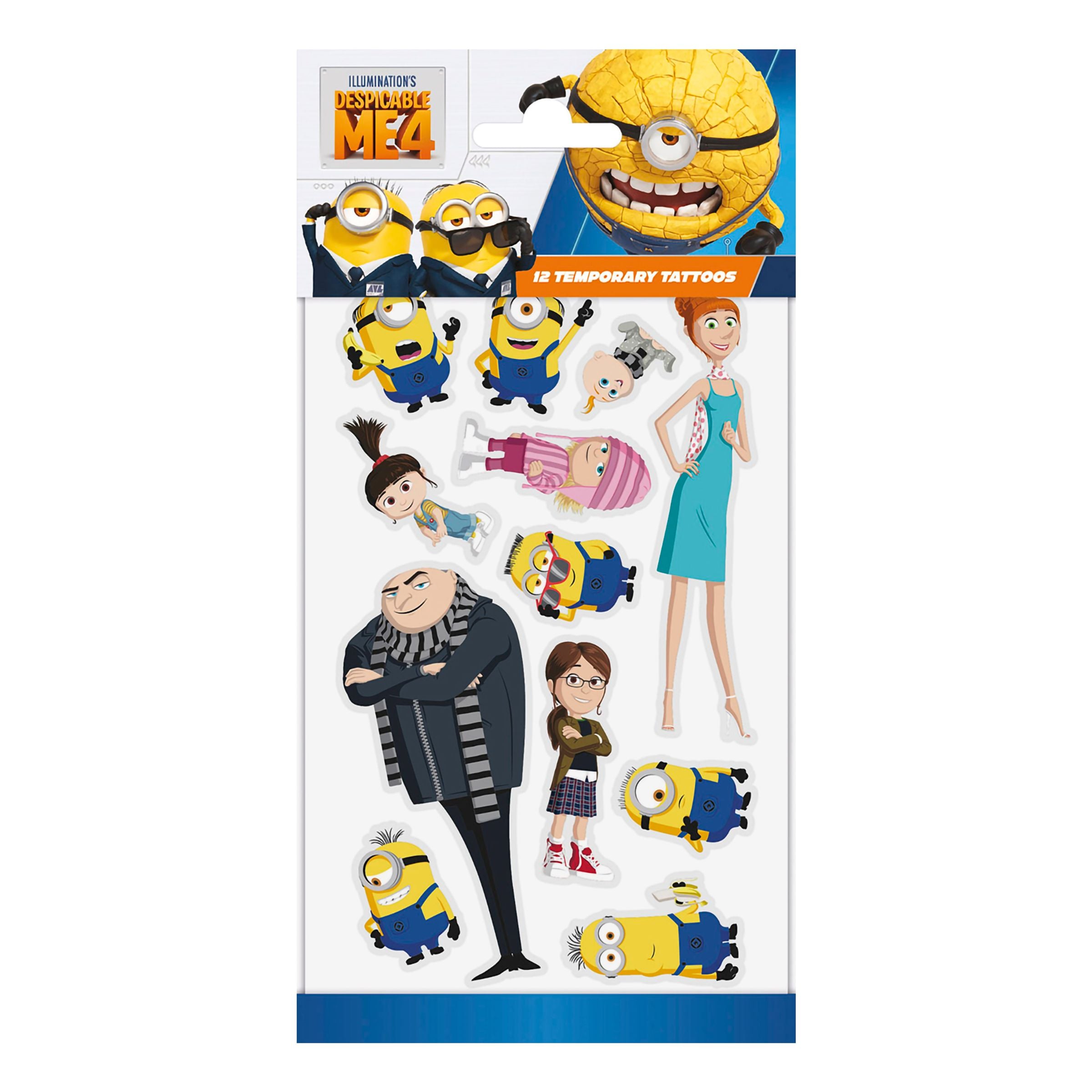 Bild föreställande produkten Tatueringar Despicable Me 4