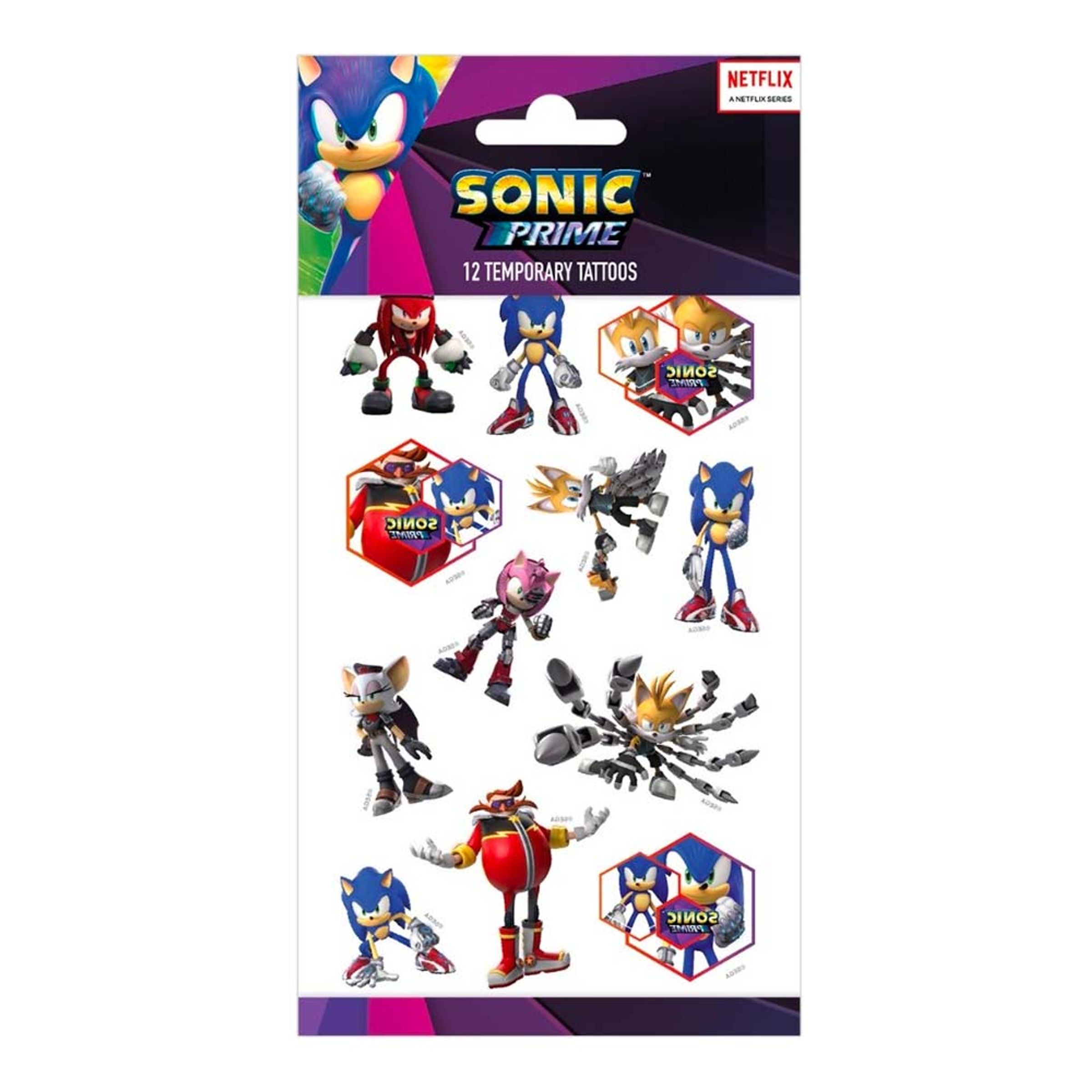 Bild föreställande produkten Tatueringar Sonic