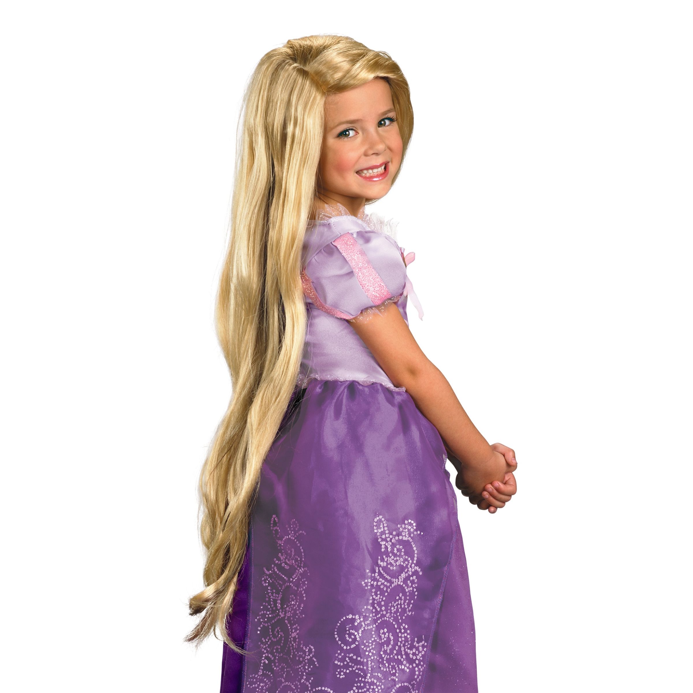 Bild föreställande produkten Trassel Rapunzel Barnperuk – One size