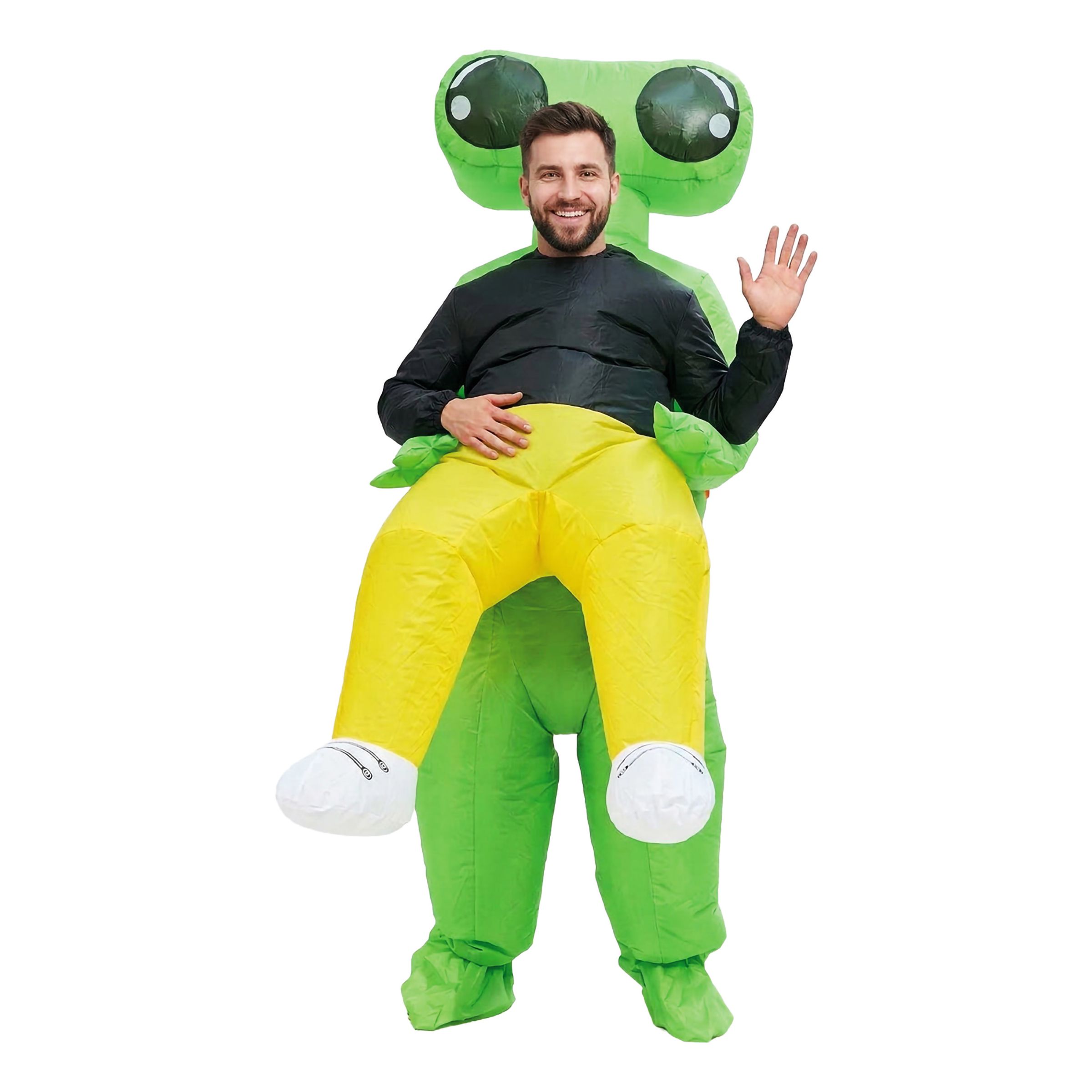 Bild föreställande produkten Uppblåsbar Bärande Alien Maskeraddräkt – One size