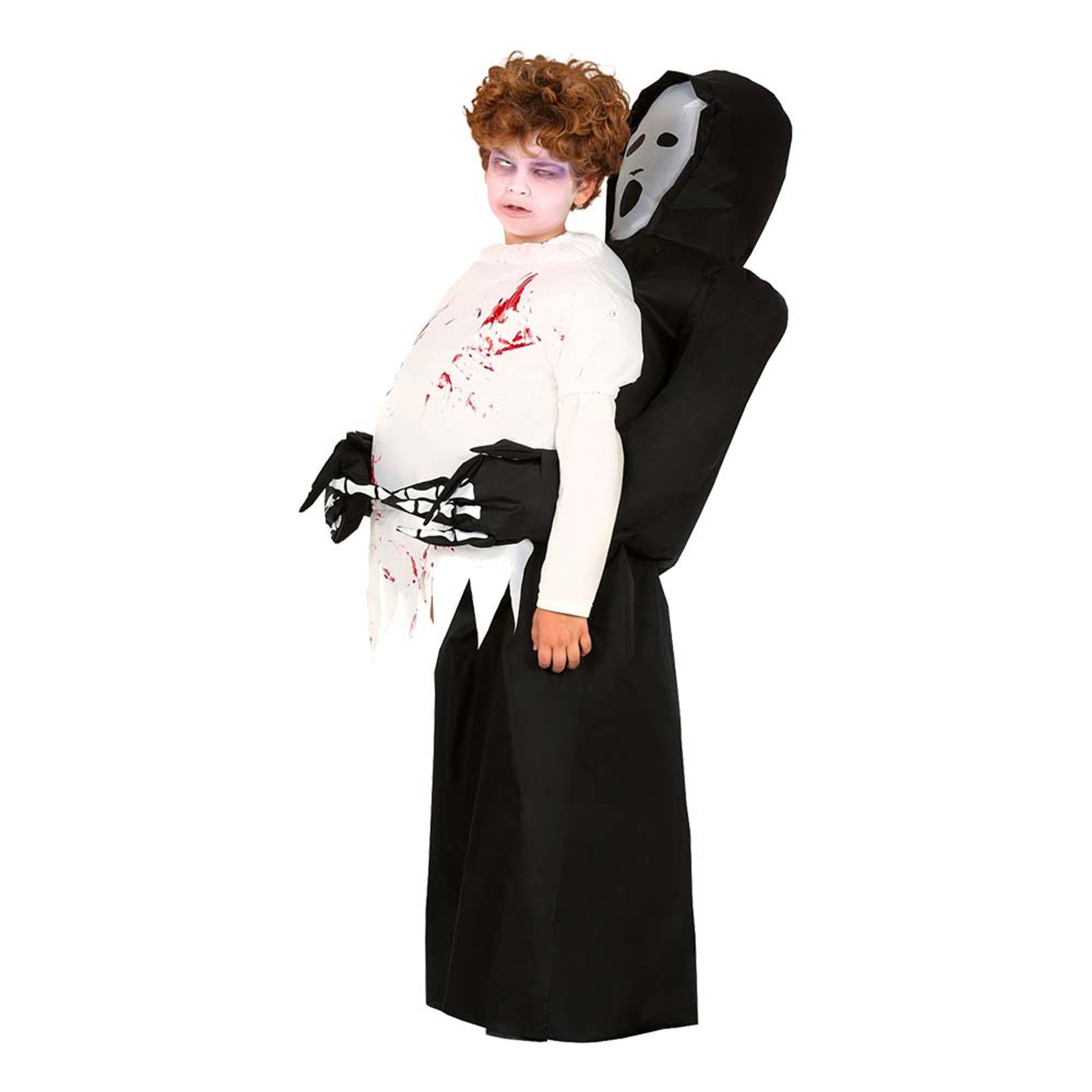 Bild föreställande produkten Uppblåsbar Döden med Kropp Barn Maskeraddräkt – Medium