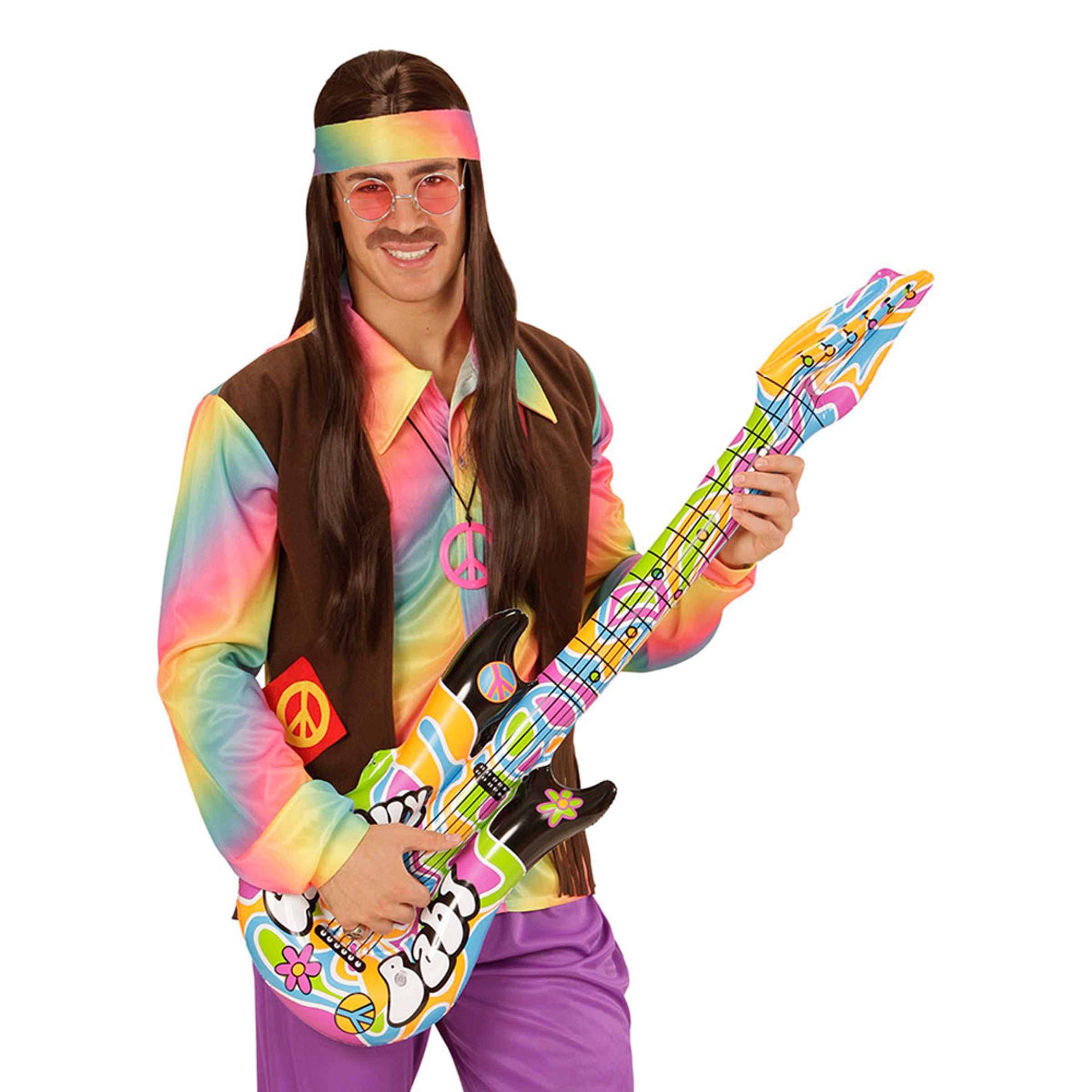 Bild föreställande produkten Uppblåsbar Gitarr Hippie
