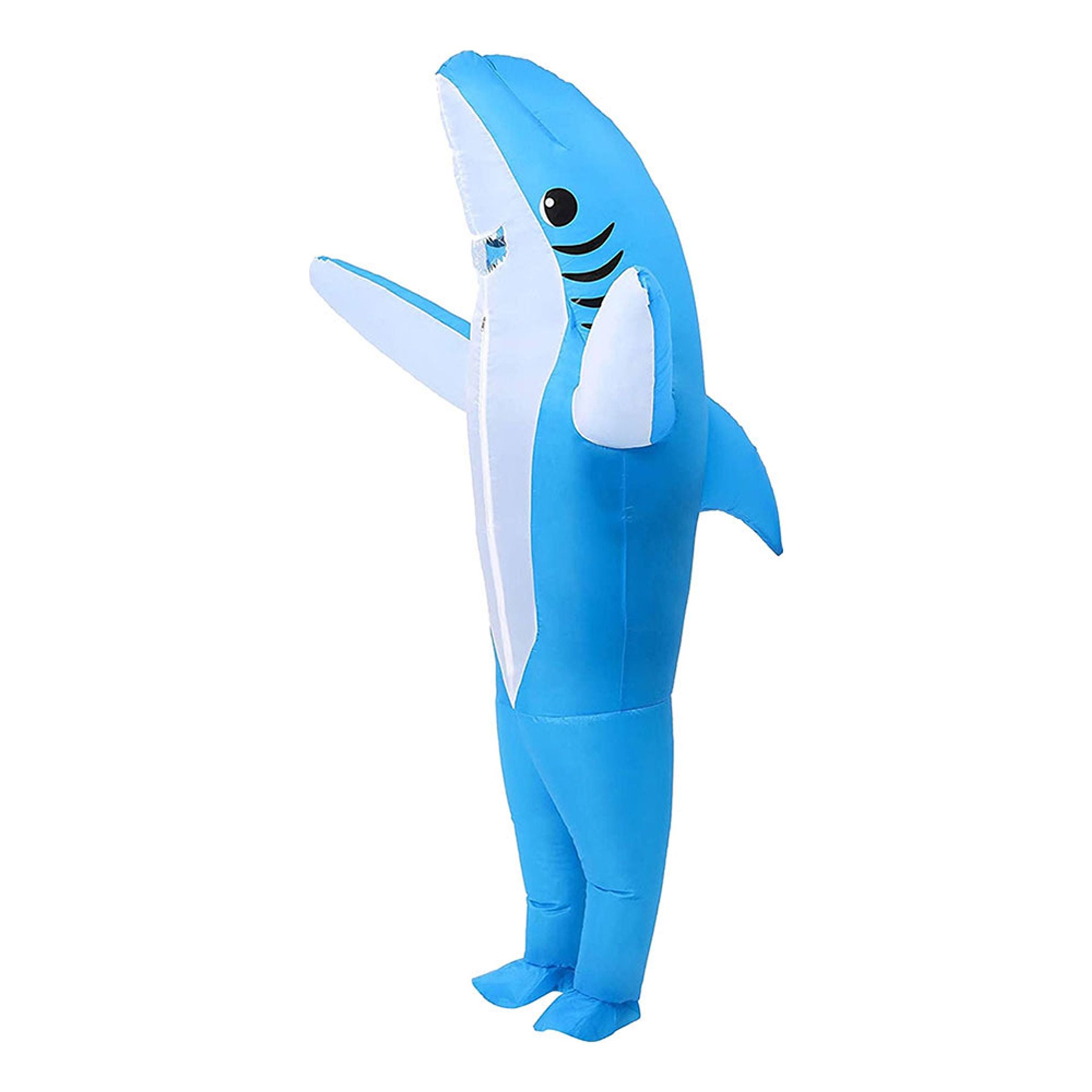 Bild föreställande produkten Uppblåsbar Haj Maskeraddräkt – One size