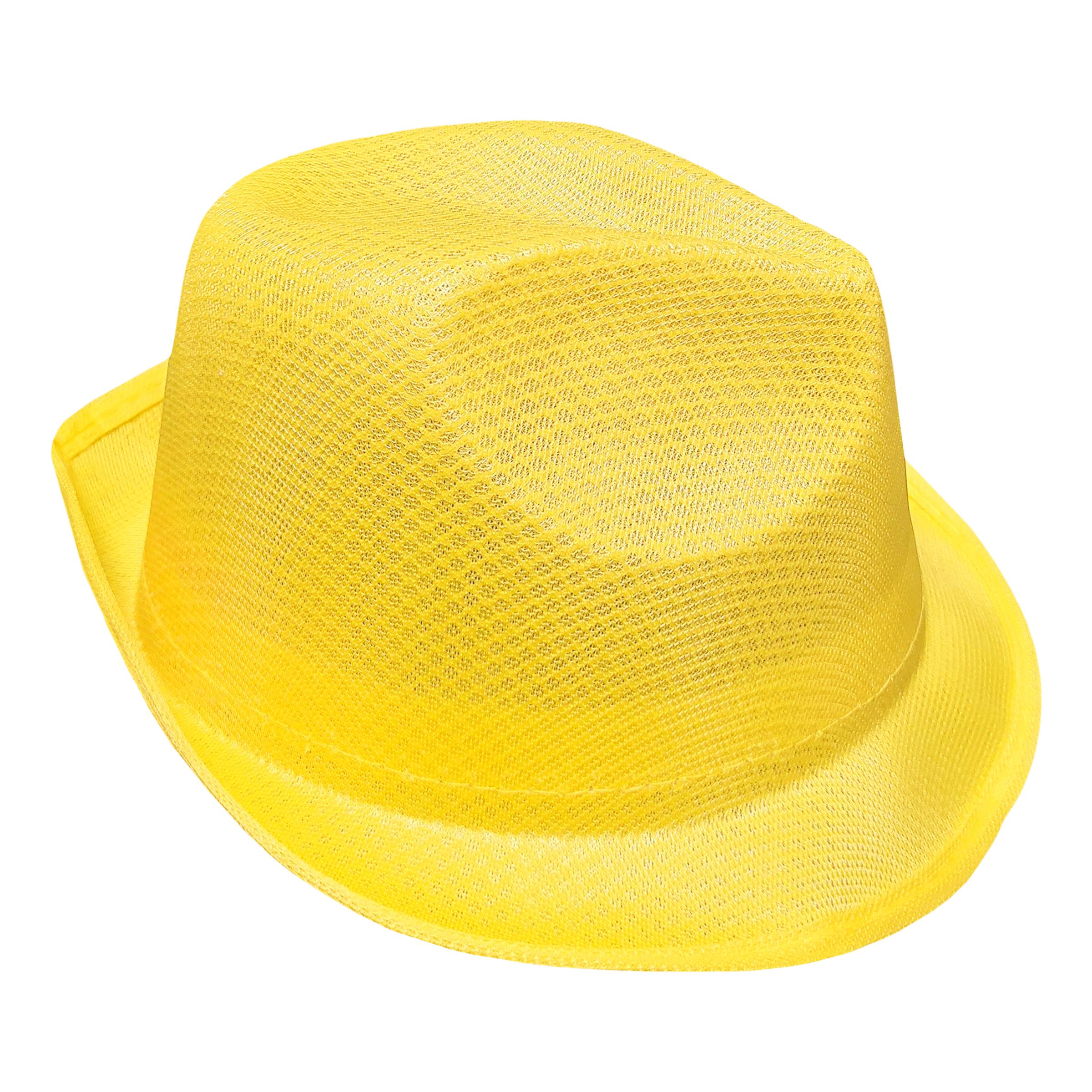 Bild föreställande produkten UV Neon Gul Hatt – One size