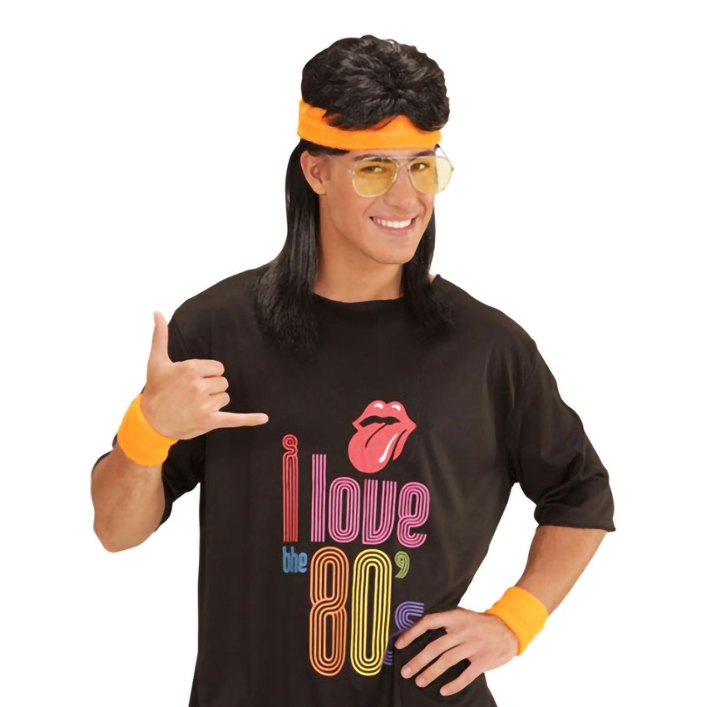 Bild föreställande produkten UV Neon Svettband Orange – One size