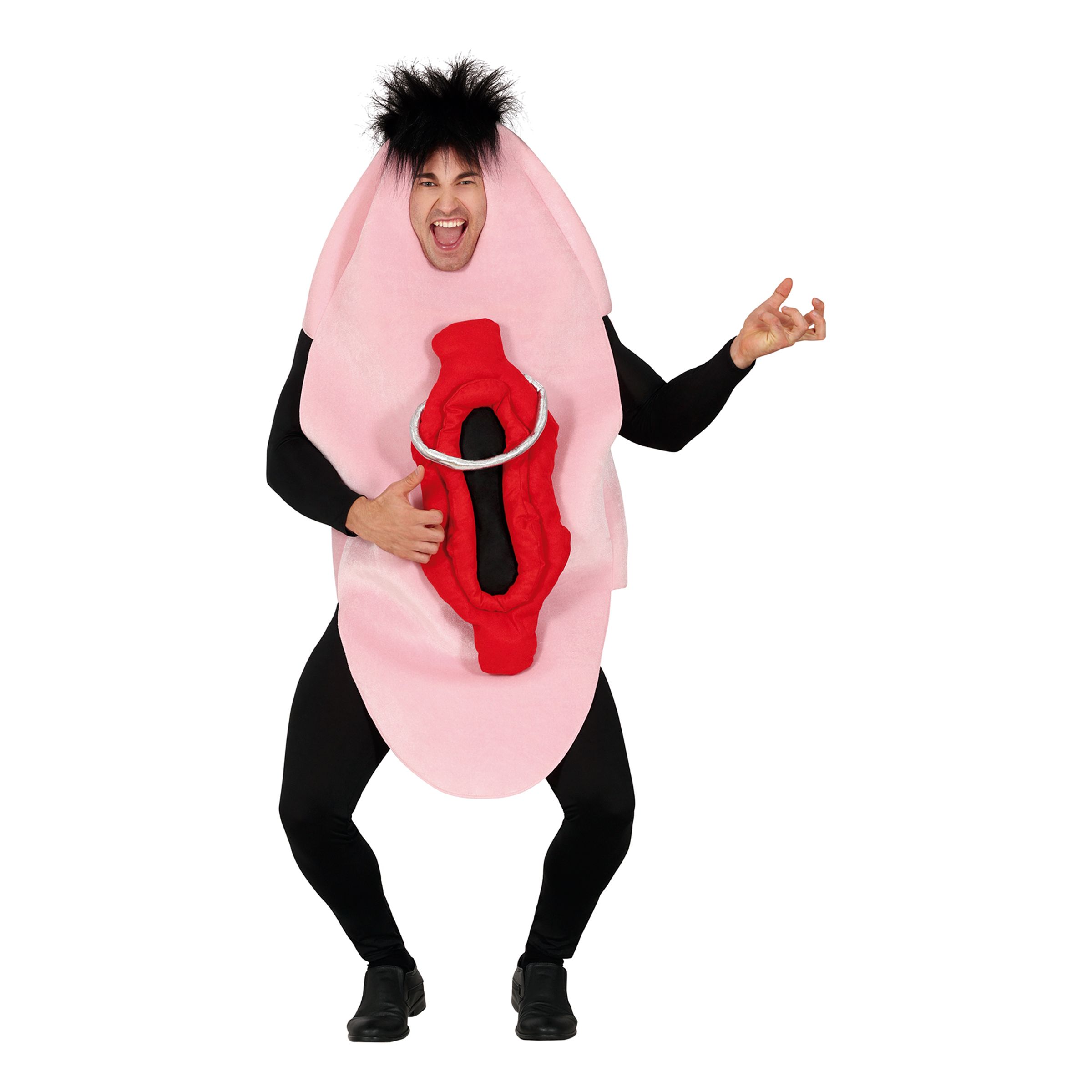 Bild föreställande produkten Vagina med Piercing Maskeraddräkt – One size