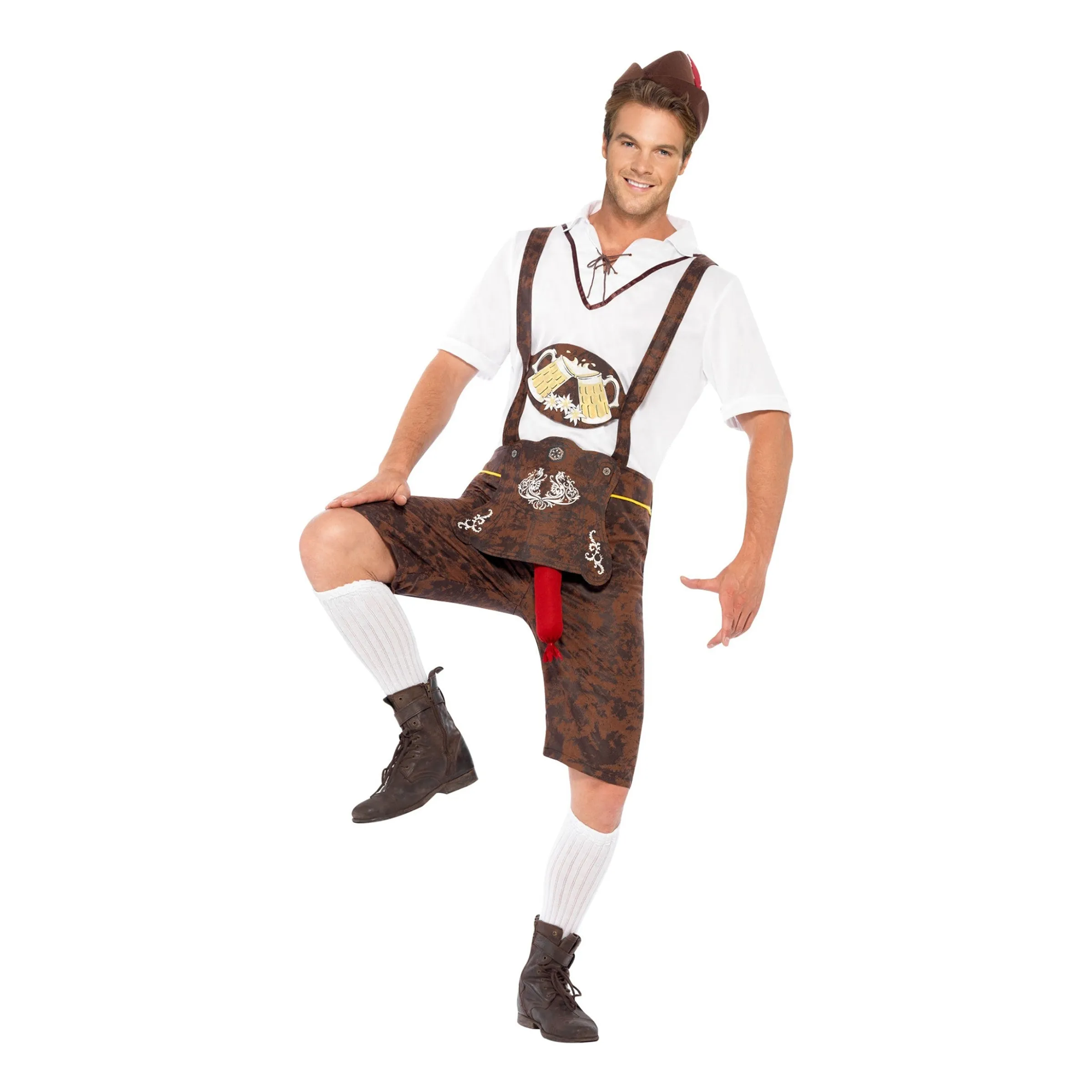 Bild föreställande produkten Välhängd Oktoberfest Maskeraddräkt – Medium
