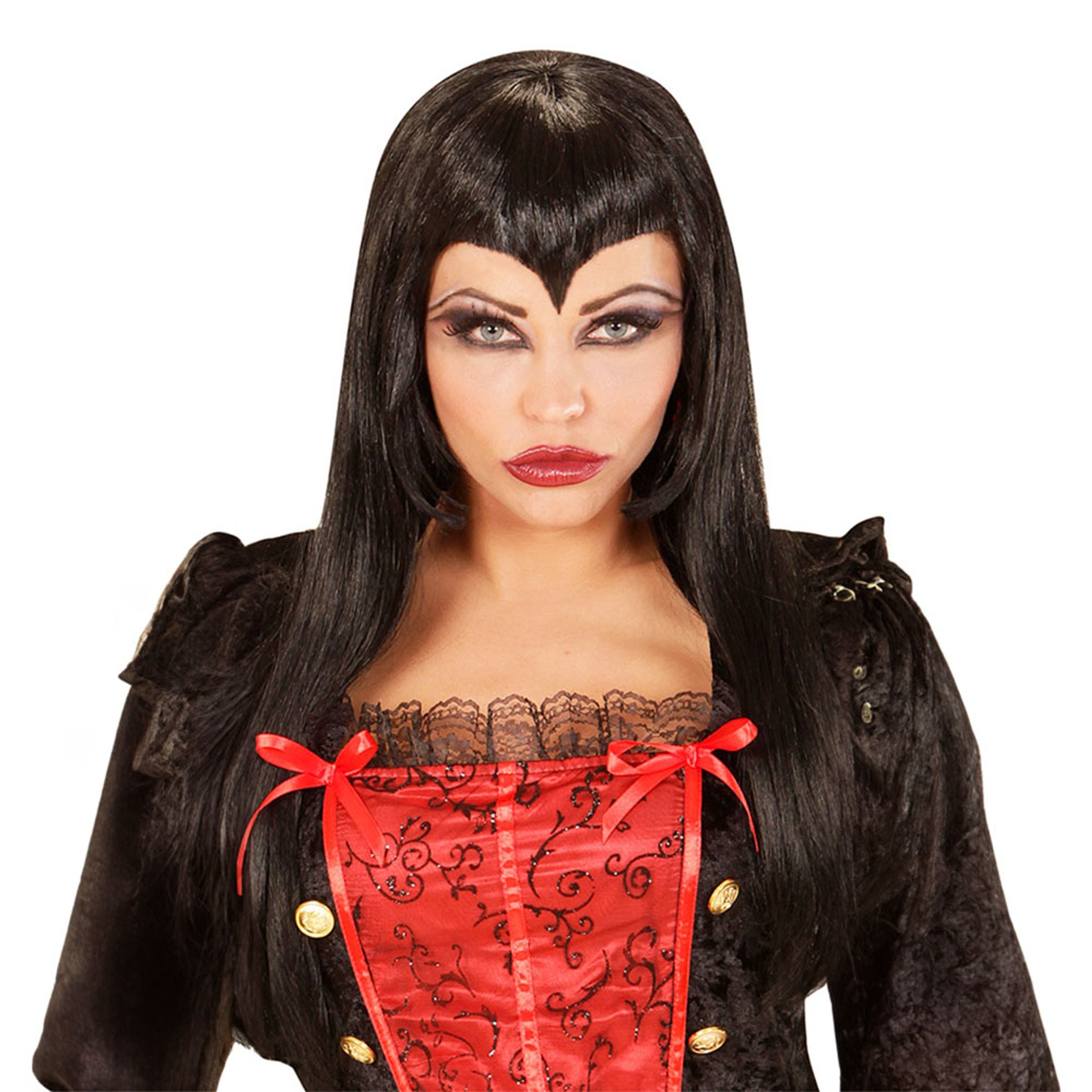 Bild föreställande produkten Vampiria Svart Peruk – One size