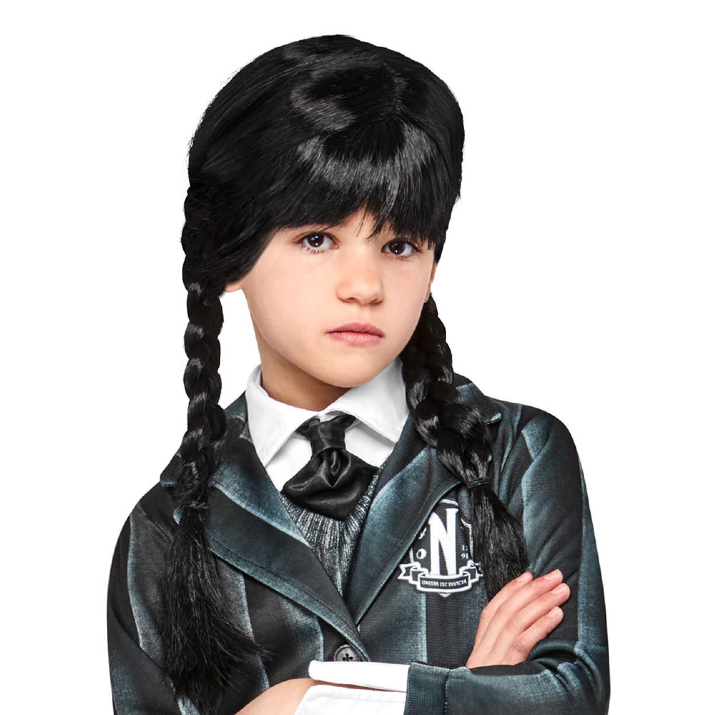 Bild föreställande produkten Wednesday Barn Peruk