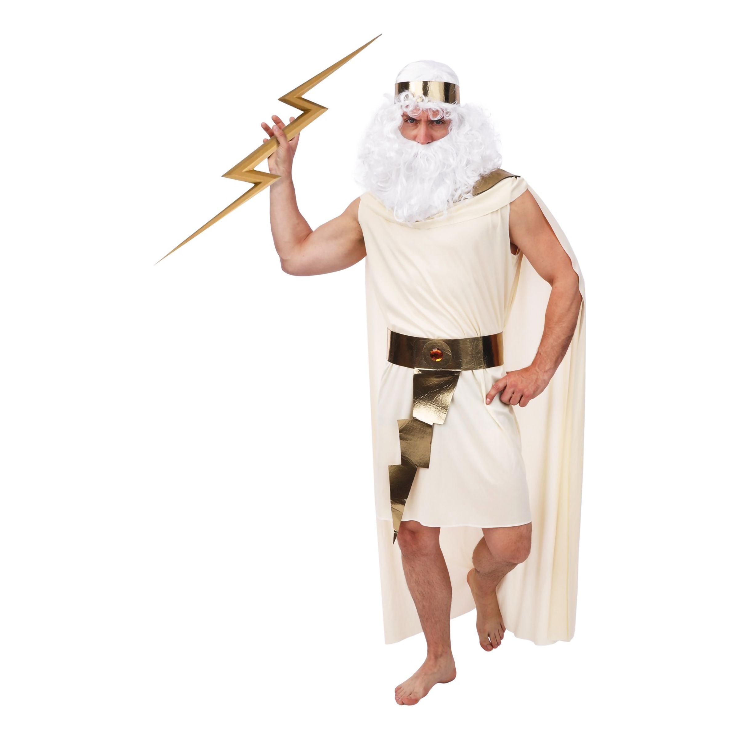 Bild föreställande produkten Zeus Maskeraddräkt – Small/Medium