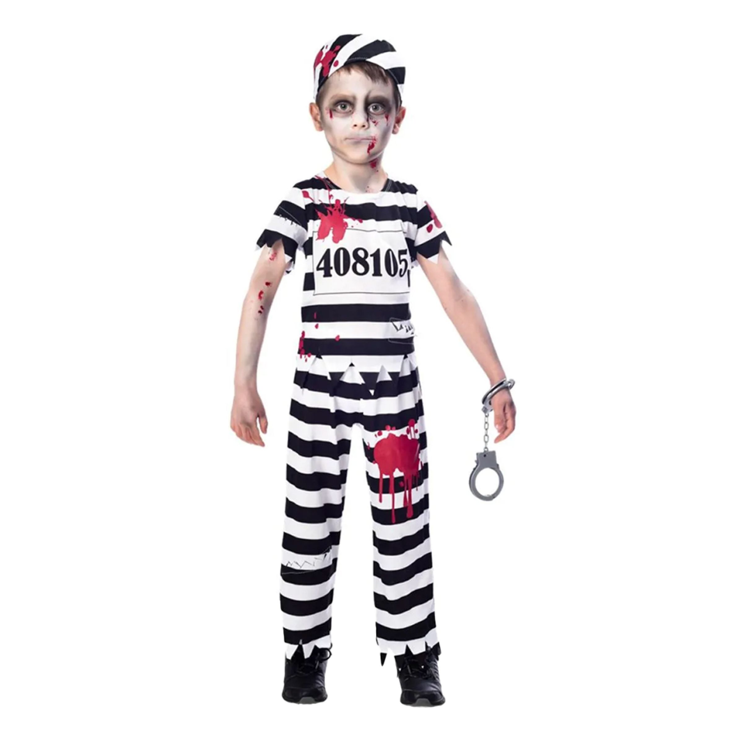 Bild föreställande produkten Zombie Fånge Barn Maskeraddräkt – Medium
